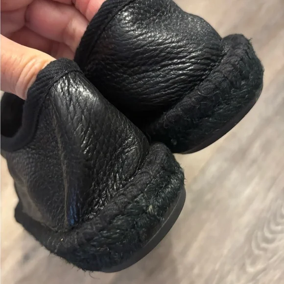 Saint Laurent Black Leather Men's Shoes Sz 40 EU Sz 7 US New - Picture 14 of 16